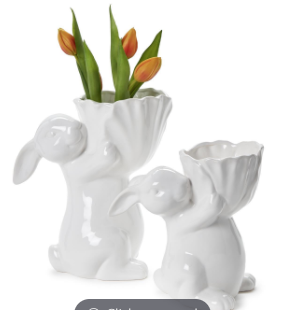 Bunny Cachepots /Planter Decor