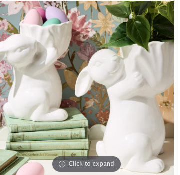 Bunny Cachepots /Planter Decor