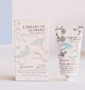 True Vanilla Library of Flowers Handcreme