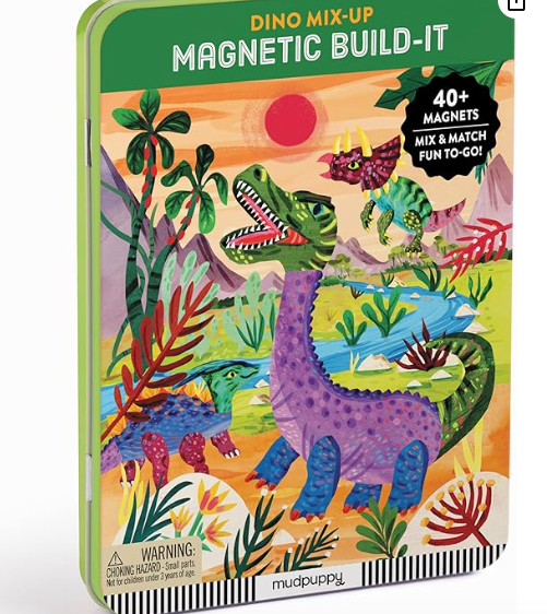 Dino Mix-Up Magnetic Build-It