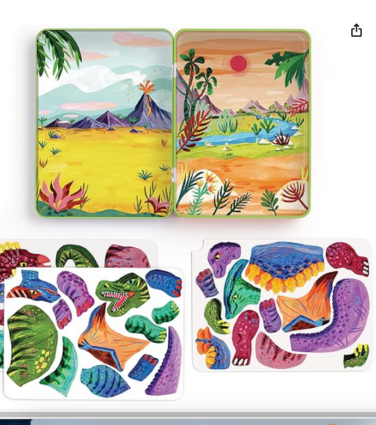 Dino Mix-Up Magnetic Build-It