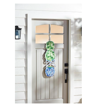 Topiary Door Hanger by Mudpie
