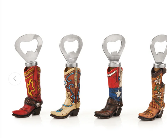Cowboy Boot Bottle Opener in Assorted Colors