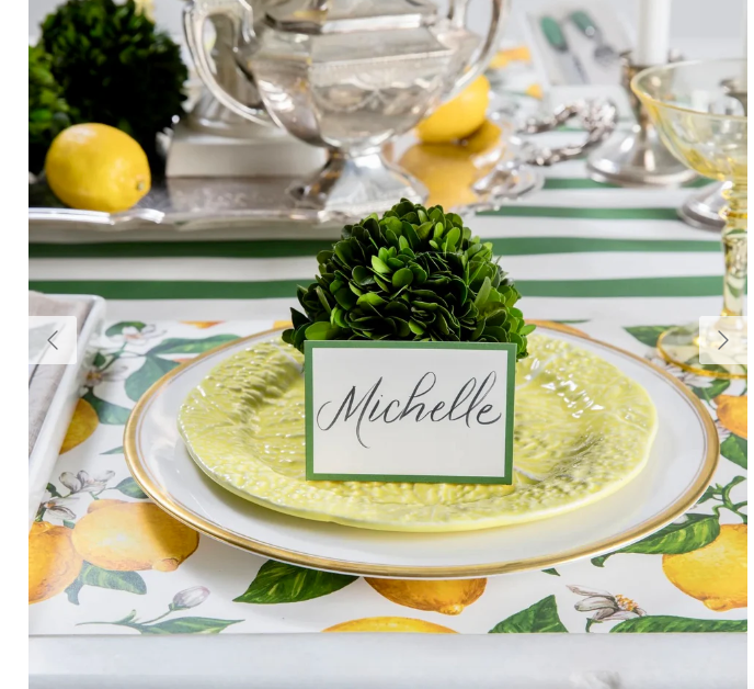 Lemon Placemats