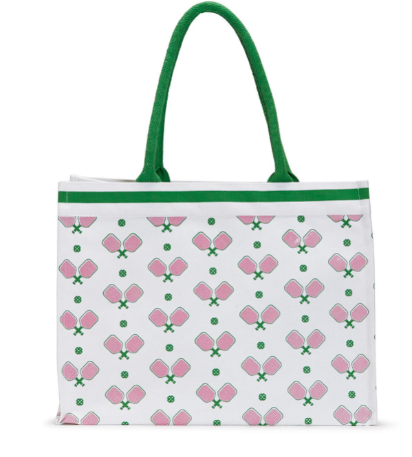 Pickleball Tote with Inside Zippered Pocket