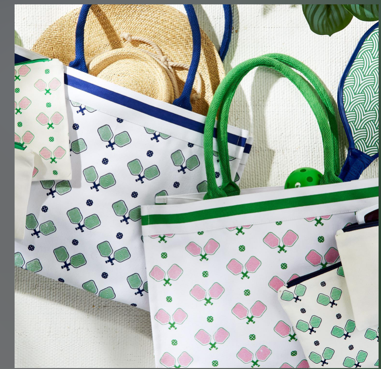 Pickleball Tote with Inside Zippered Pocket