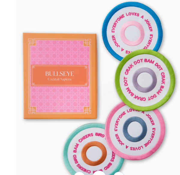 Bullseye Cocktail Napkins