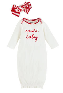 Santa Baby Take-Me-Home Headband Set