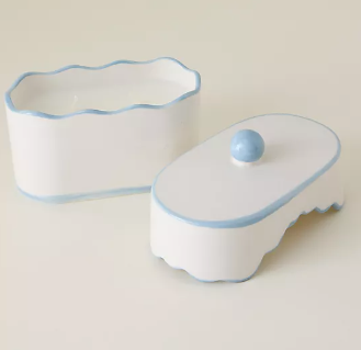 CHÉRIE CERAMIC DISH - LAVENDER & THYME