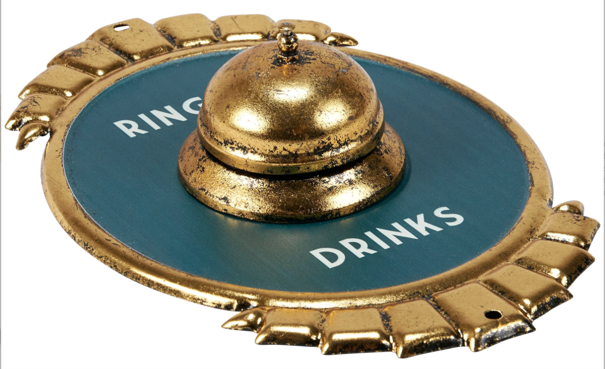 Ring For Drinks Wall Decor