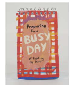 Spiral Notebook 3x5 by Blue Q