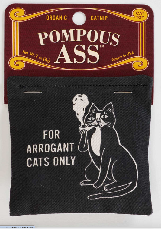 Pompous Ass Catnip Toy