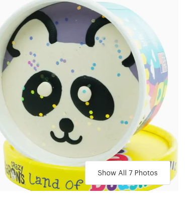 Land of Dough Zoo Animal Cup