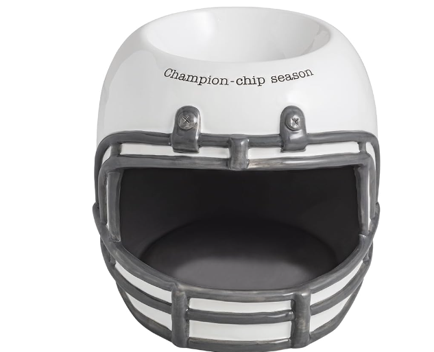 Football Helmet Chip & Dip by Mudpie