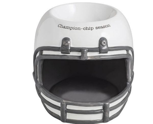 Football Helmet Chip & Dip by Mudpie