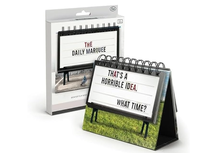 DAILY MARQUEE - DESK FLIPCHART