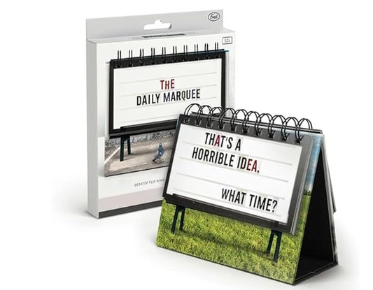 DAILY MARQUEE - DESK FLIPCHART
