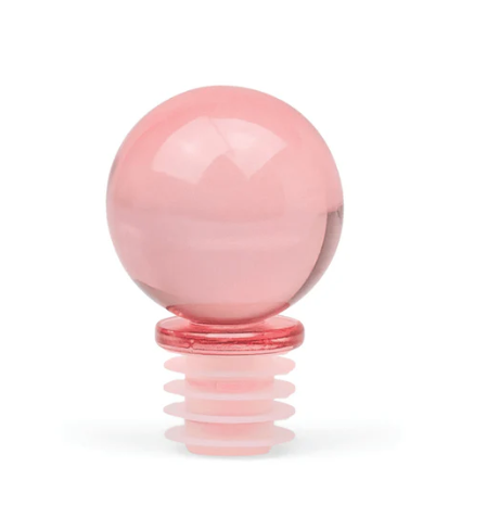 THE MOONY GLASS BOTTLE STOPPER - BLUSH