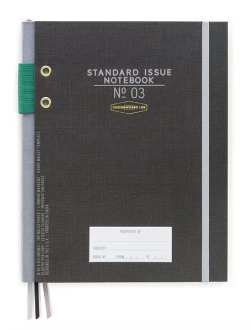 Standard Issue Planner Notebook
