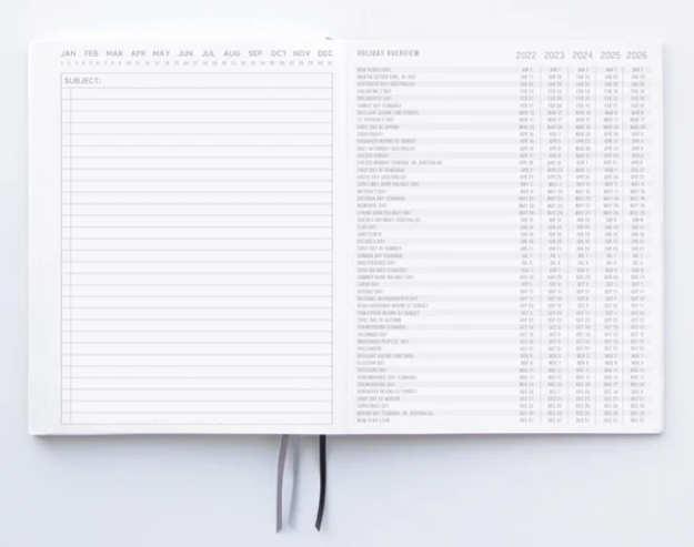Standard Issue Planner Notebook