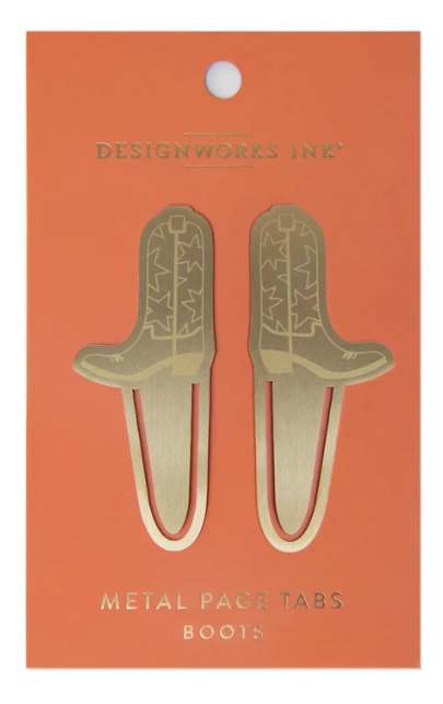 Brass Page Tabs-Boots
