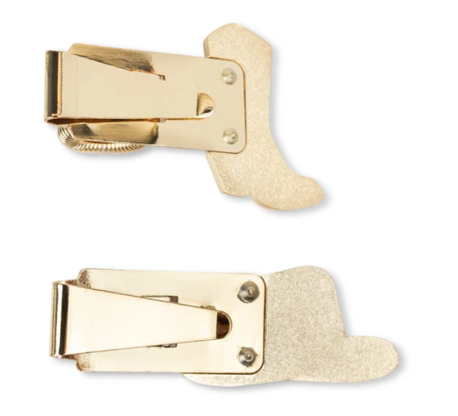 Set of 2 Pen Clips - Cowgirl Hat + Boot