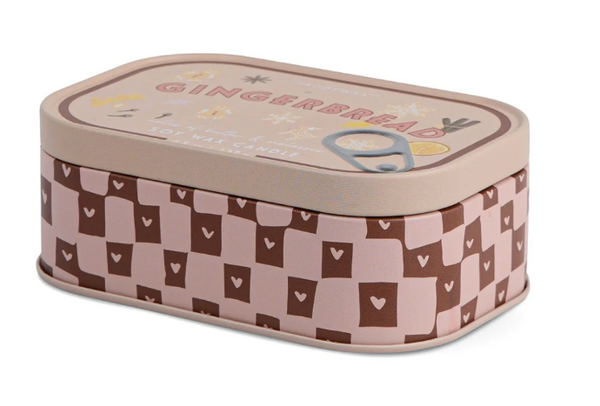 Gingerbread Tin Candle - 4.5oz