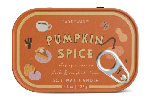 Pumpkin Spice Tin Candle - 4.5oz