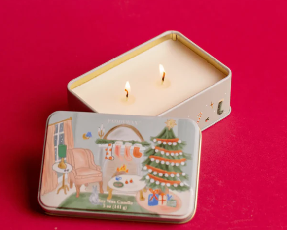 Persimmon + Chestnut Tin Candle - 5oz