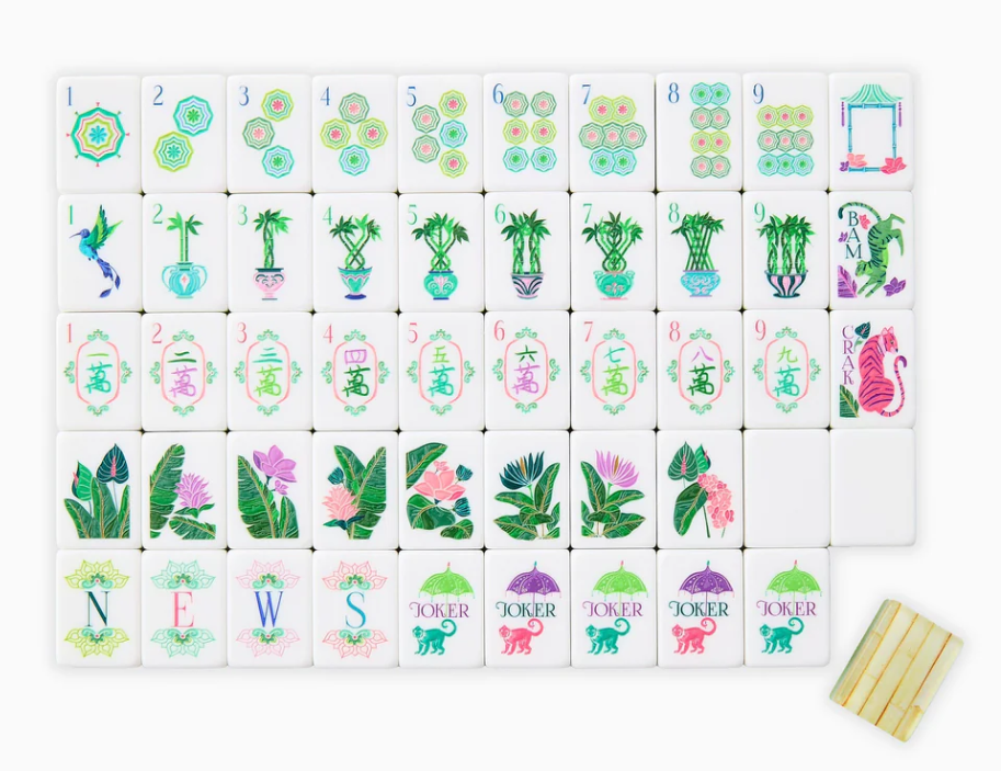 Palm Royale Mahjong Tiles