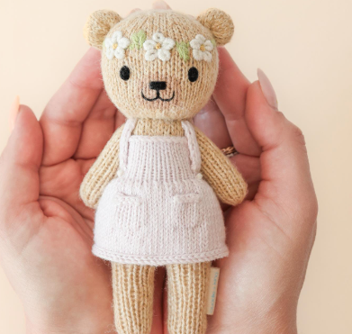 Tiny Olivia the honey bear