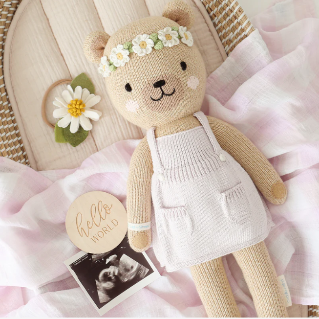 Olivia the honey bear (regular) 20"
