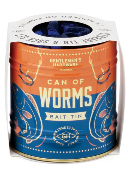 Fishing Socks in a Can