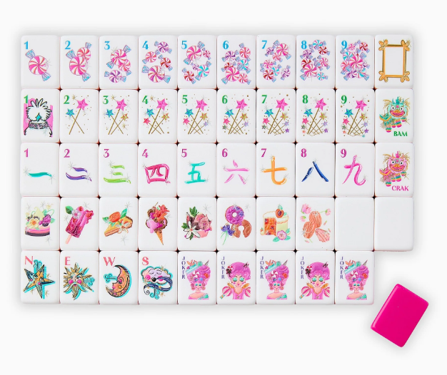 Glitterville Mahjong Tiles