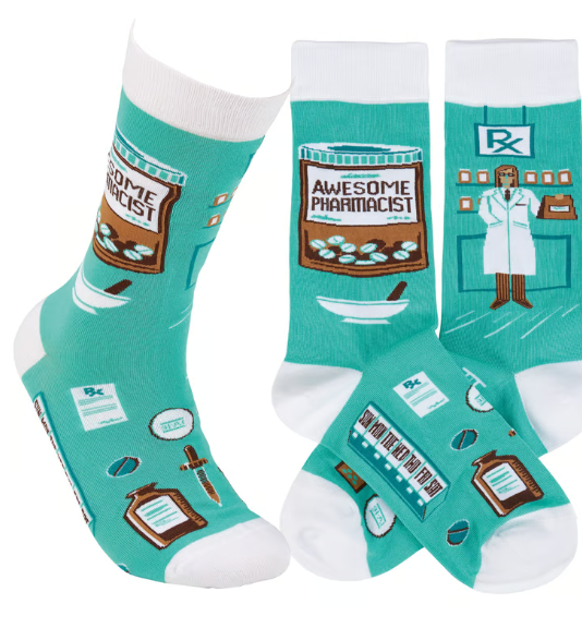 Awesome Pharmacist Socks