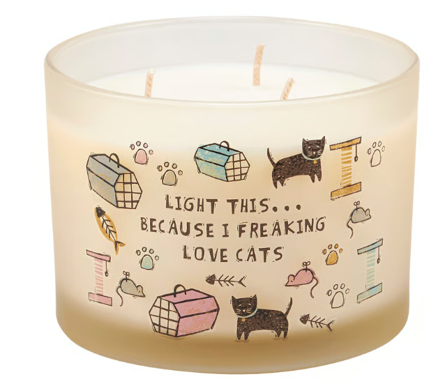Love Cats Candle