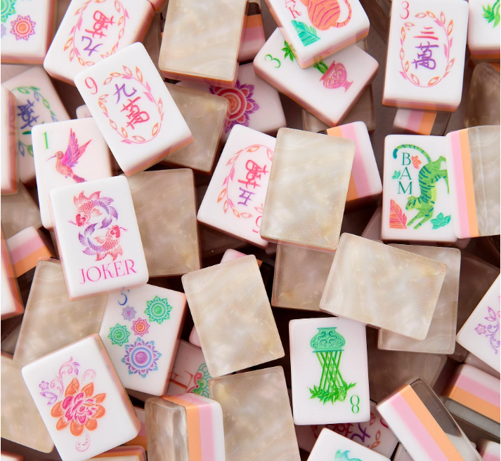 Pearlescent Mahjong Tiles