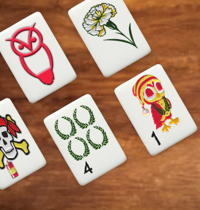 Chi Omega Officially Licensed Mahjong Tiles
