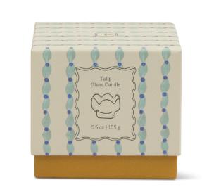 TULIP GLASS BLUE - WISTERIA & WILLOW