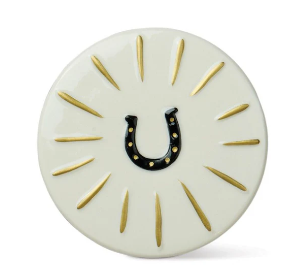 CHARMED HORSESHOE - TABAC & PINE
