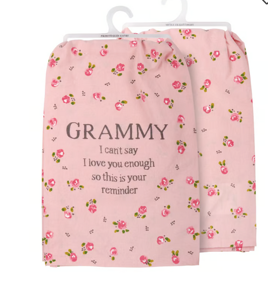 Grammy I Love You Kitchen Towel