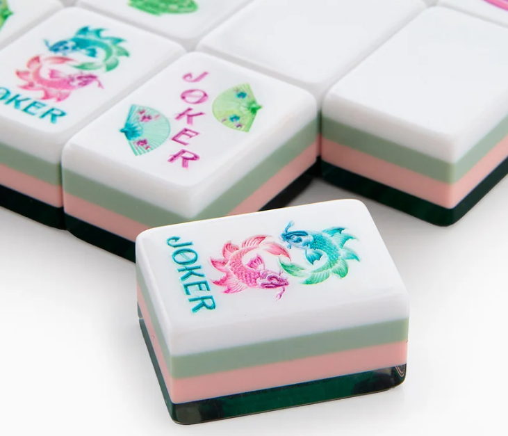 Emerald Mahjong Tiles