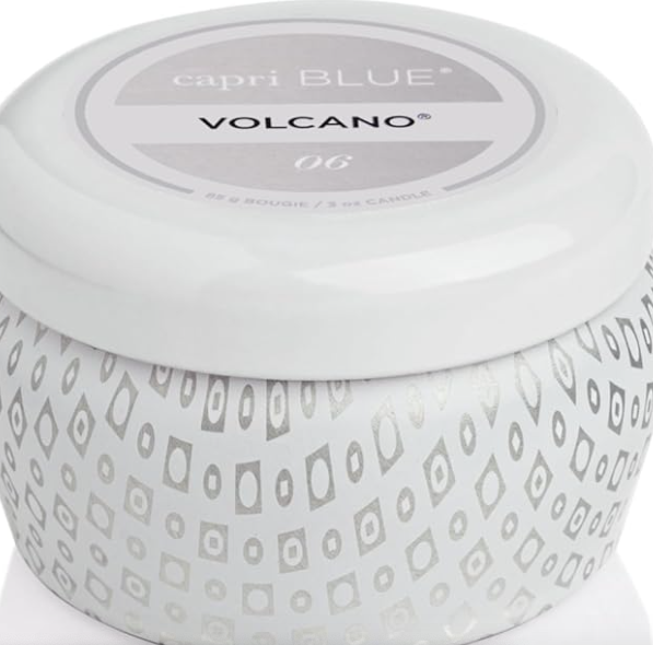 VOLCANO SIGNATURE WHITE MINI TIN, 3 OZ