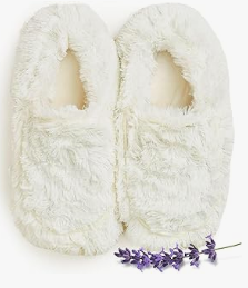 Cream Slippers Warmies