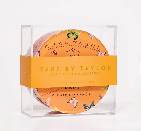Bubbly Butterfly Coaster - Boxed Set of Four