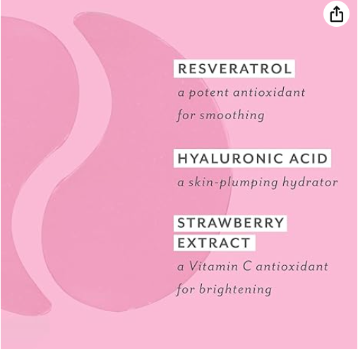 Patchology Serve Chilled Rosé Hydrating Under Eye Patches (5 pairs)