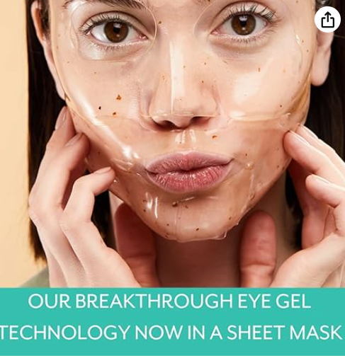 Patchology Hydrogel Face Mask with Cannabis and Sativa Seed Oil