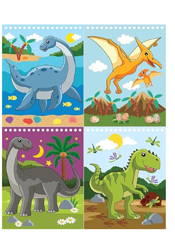 Color With Water - Dinosaurs