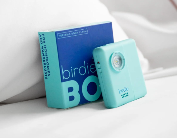 She's Birdie - The Original Personal Safety Door Alarm - Metallic Rose