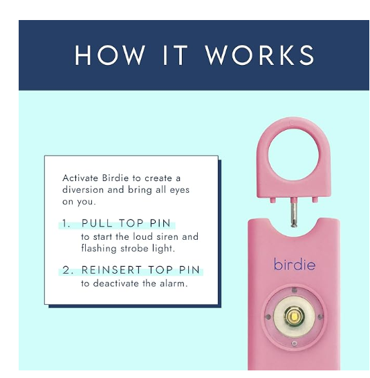 She's Birdie Personal Safety Alarm
